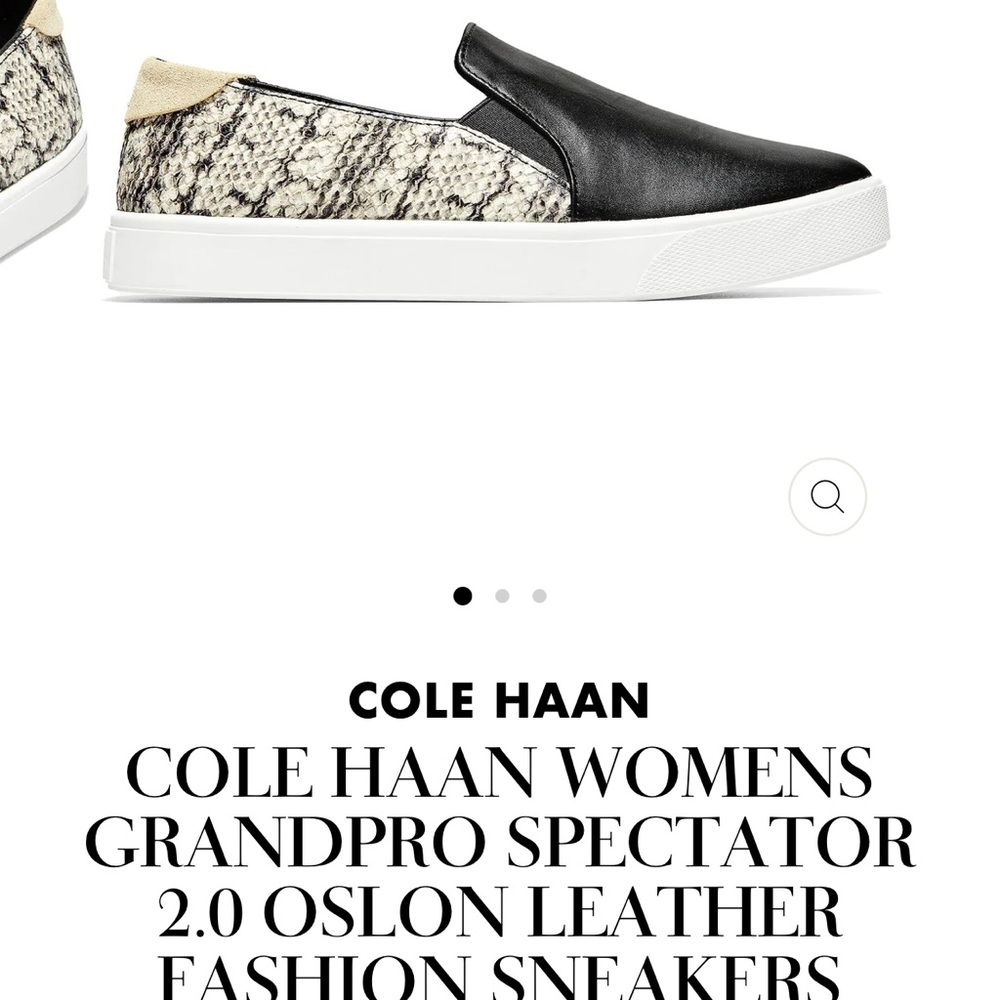 COLE HAAN GRANDPRO SPECTATOR 2.O OLSON LEATHER SNEAKER 9